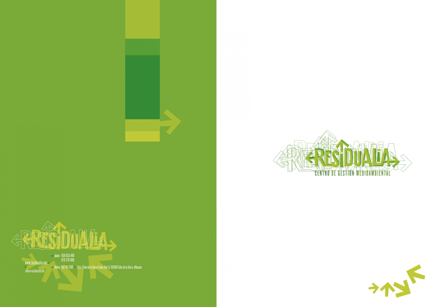Diseño logo branding residualia