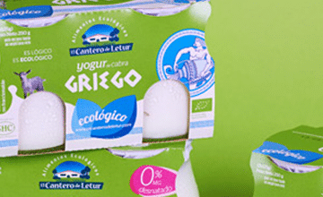 Diseño Packaging yogur El Cantero de Letur