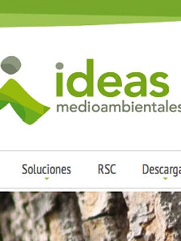 Diseño web para Ideas Medioambientales