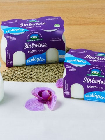 Diseño packaging yogur sin lactosa