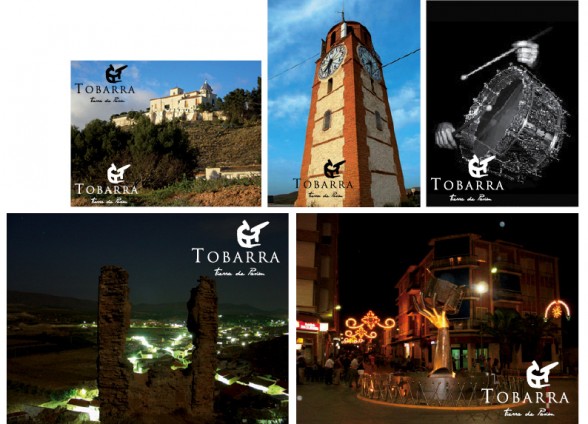 imagen corporativa diseño Tobarra. Design of the tourist promotion image