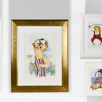 Ilustraciones de Festival de Circo de Albacete Cartel-Arte