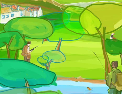 Diseño, ilustración y publicidad para Naturocio feria de turismo Ifab Albacete