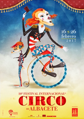 Ilustración para el X Festival Internacional de Circo de Albacete