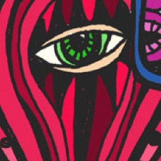 Diseño cartel ciclo de poesía viva Albacete