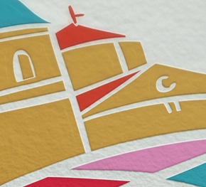 Imagen corporativa y logo Congreso Internacional Arte Efímero