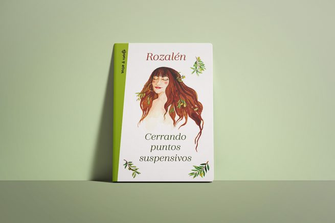 Diseño portada del libro de Rozalén Cerrando puntos suspensivos