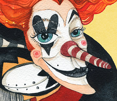 Diseño e ilustración cartel Festival Internacional de Circo de Albacete