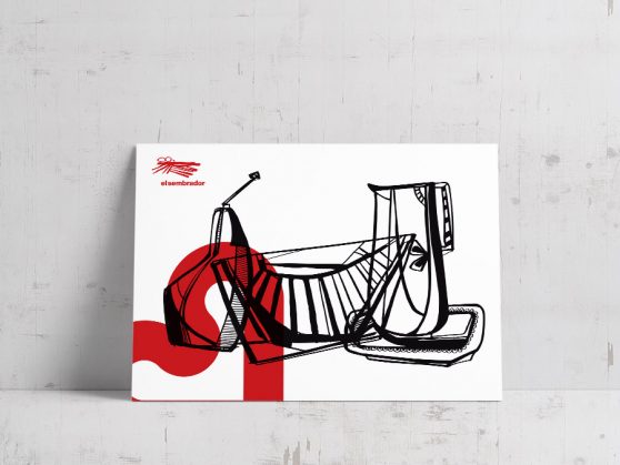 Postales el Sembrador Restaurante Escuela Caritas Albacete diseño Cartel arte