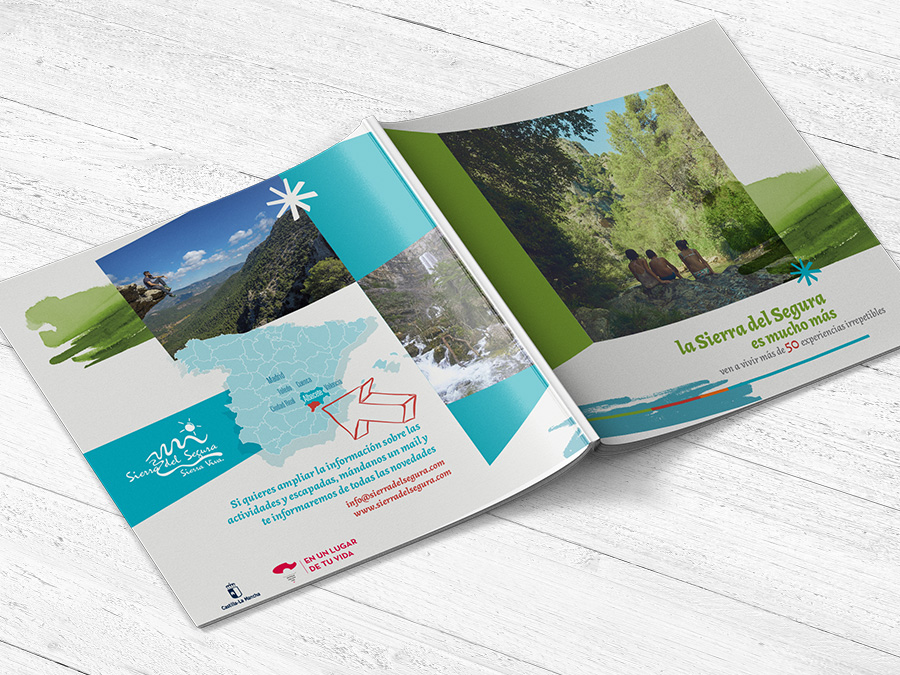 Diseño folleto viajes