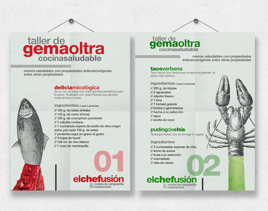 elchefusion elementos publicitarios elche de la sierra diseño cartel arte albacete