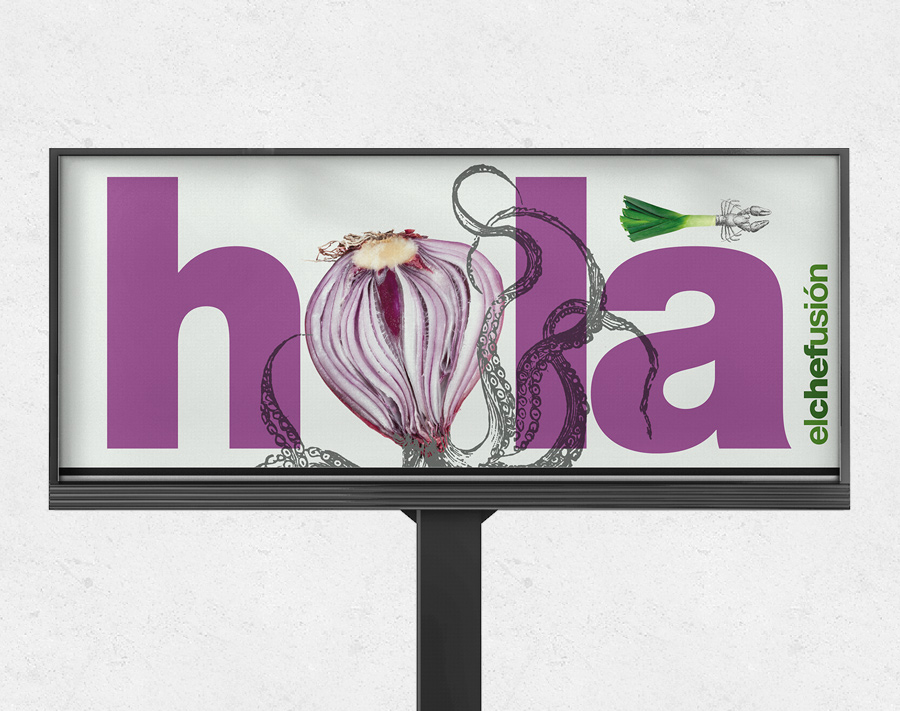 elchefusion elementos publicitarios elche de la sierra diseño cartel arte albacete