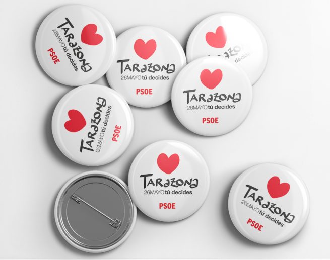 psoe tarazona identidad corporativa logotipo cartel arte elche de la sierra albacete