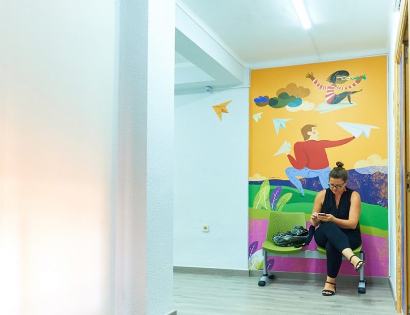 Mural ilustración Albacete