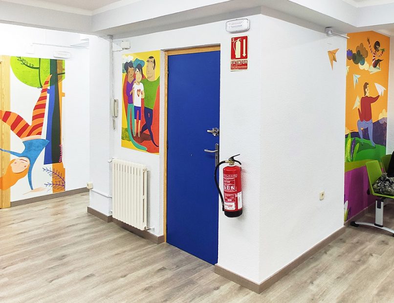 Mural ilustración Albacete