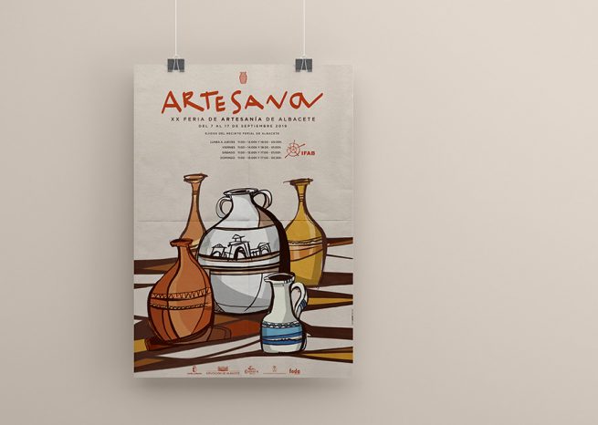 Artesana Cartel Feria Albacete