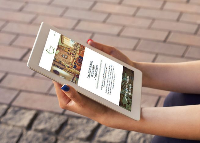 Diseño página web Casa Pedro Hostal Rural de Yeste, Albacete