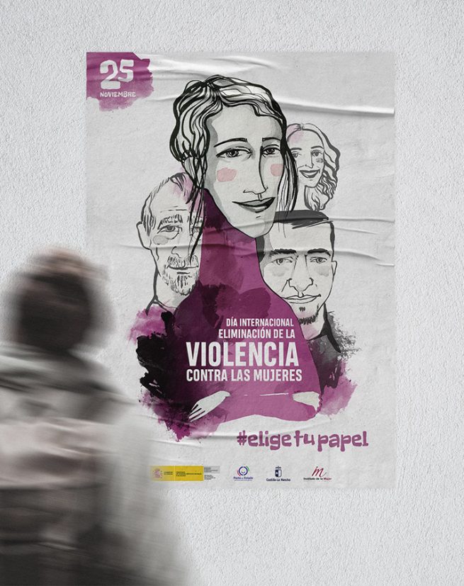Campaña Día internacional violencia mujer