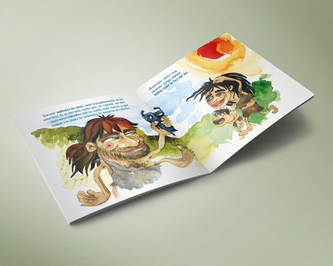 Ilustración cuento infantil Cartel