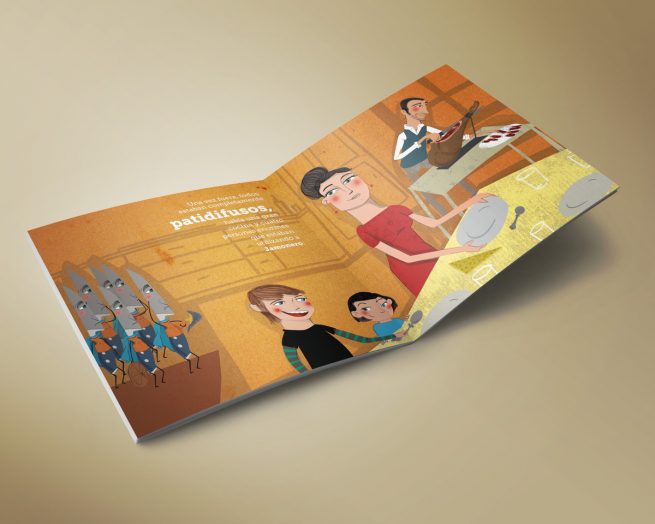 Ilustración cuento infantil Albacete