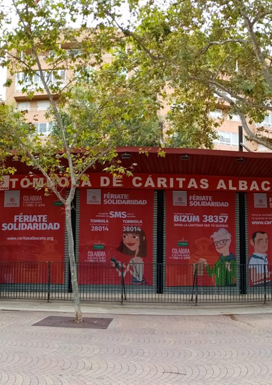 Publicidad Cáritas Albacete