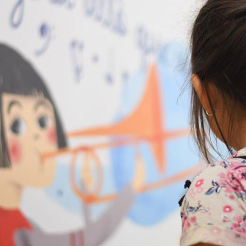 Ilustración y decoración colegio