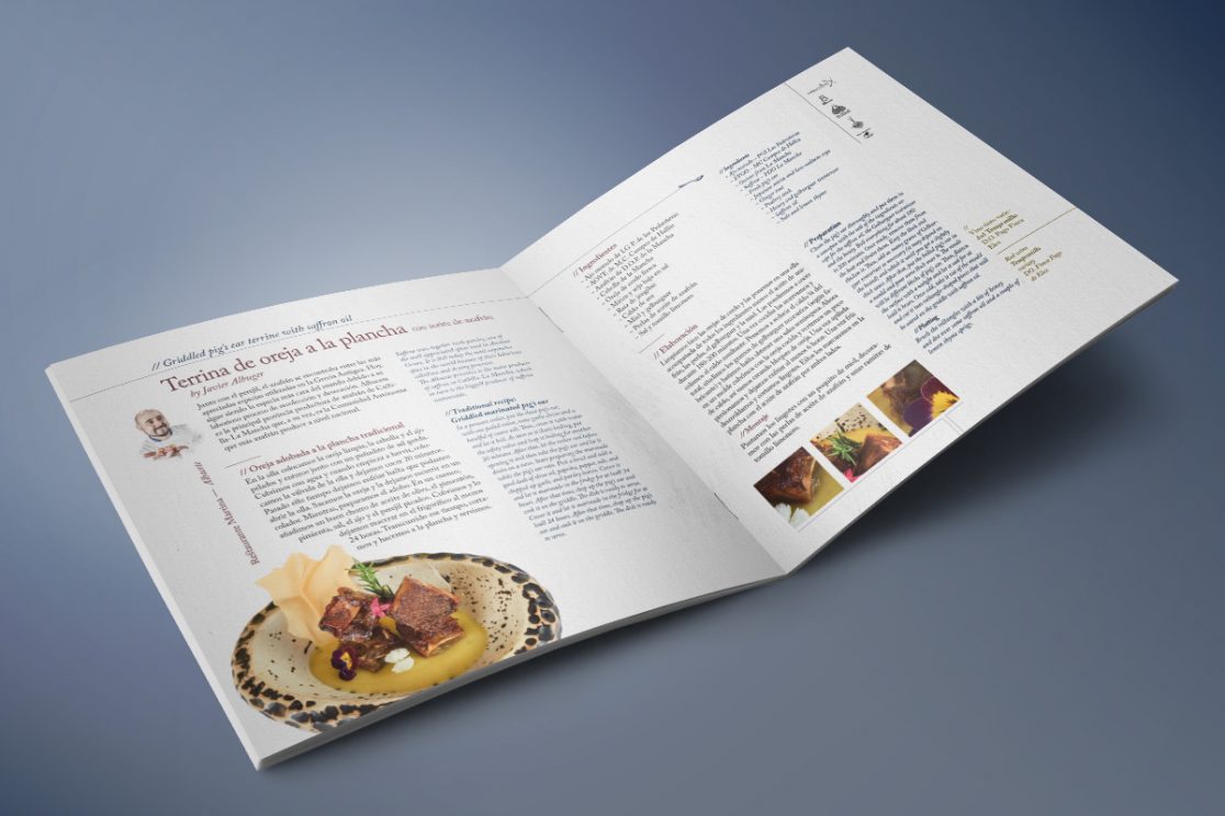 Diseño de un recetario para la Diputación de Albacete