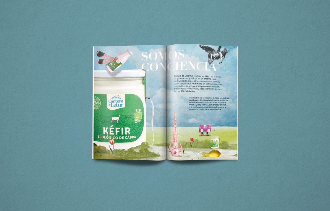 Diseño folleto Cantero de Letur Jardin de las delicias el bosco