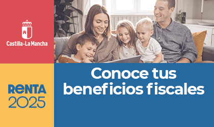 Diseño campaña renta CLM Castilla-La Mancha