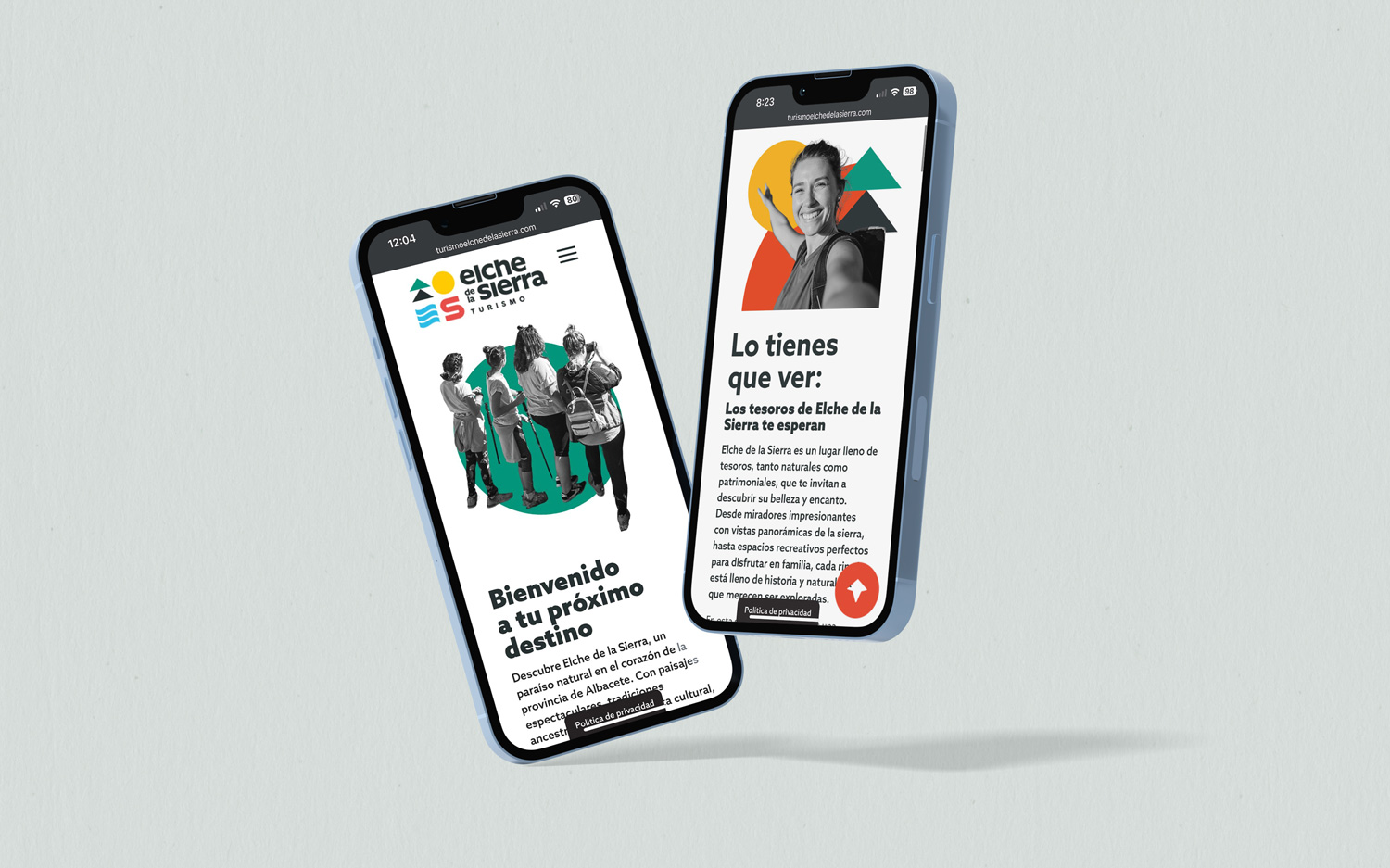 Diseño web turismo elche de la sierra